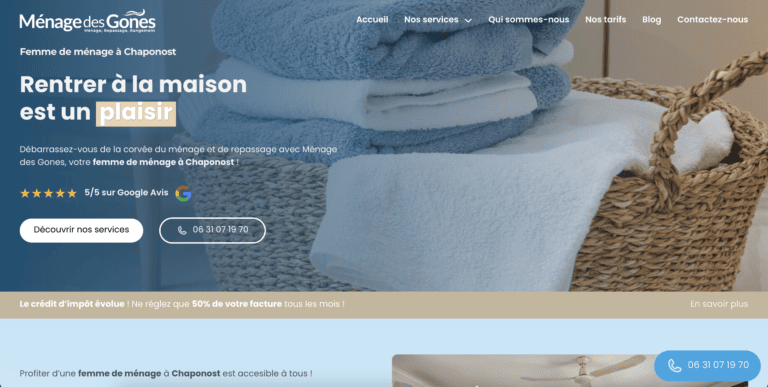 Cleaning Services Website